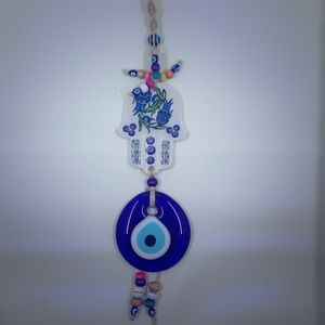 Evil eye wall ornament